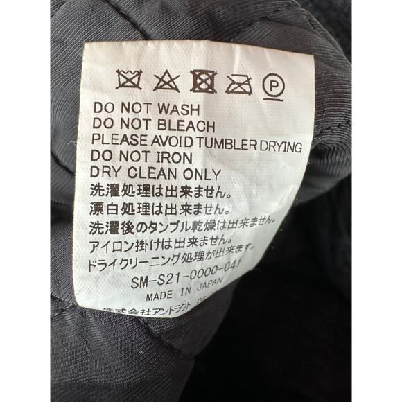 Saint Michael Black & White Embroidered Varsity Jacket - Picture 5 of 5